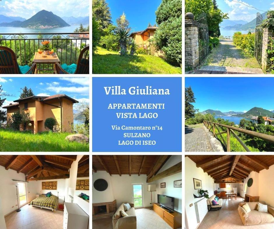 Appartamento Lake View Di Villa Giuliana Sulzano Exterior foto
